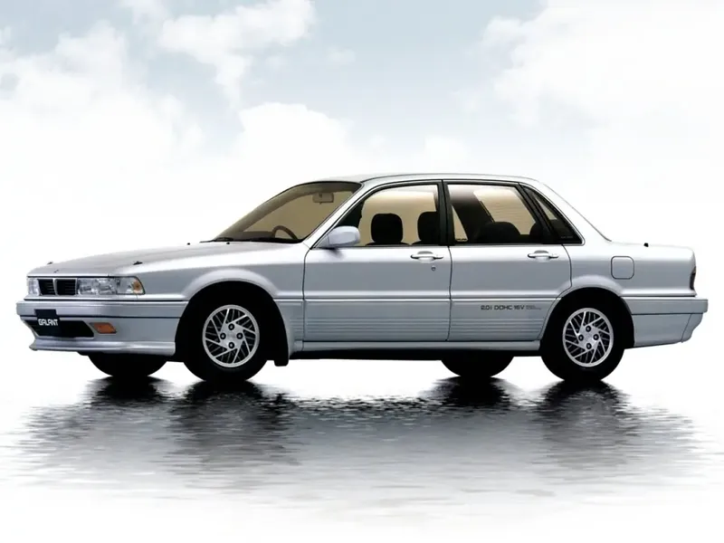 Mitsubishi Galant рестайлинг 1989, седан, 6 поколение (10.1989 - 04.1992)