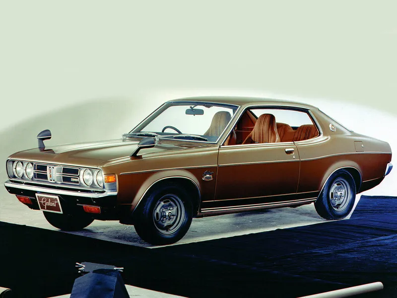 Mitsubishi Galant 1973, купе, 2 поколение (06.1973 - 11.1976)