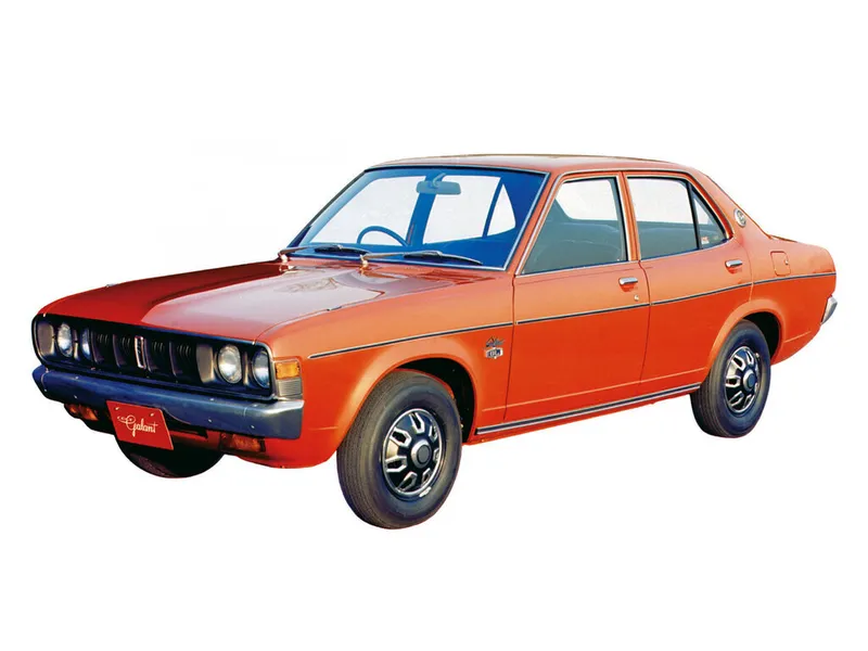 Mitsubishi Galant 1973, седан, 2 поколение (06.1973 - 05.1976)