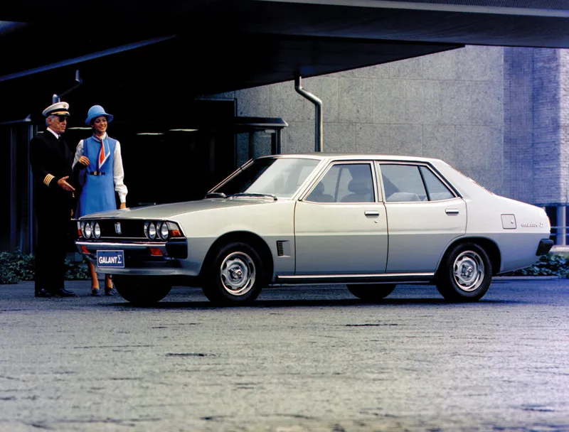 Mitsubishi Galant 1976, седан, 3 поколение (01.1976 - 02.1980)