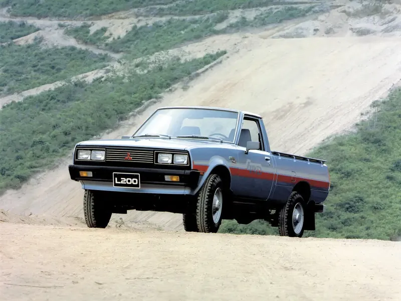 Mitsubishi L200 рестайлинг 1981, пикап, 1 поколение, L200 (01.1981 - 09.1986)