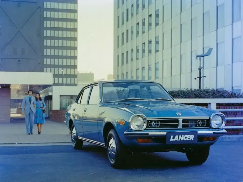 Mitsubishi Lancer 1973, седан, 1 поколение, A70 (02.1973 - 11.1976)