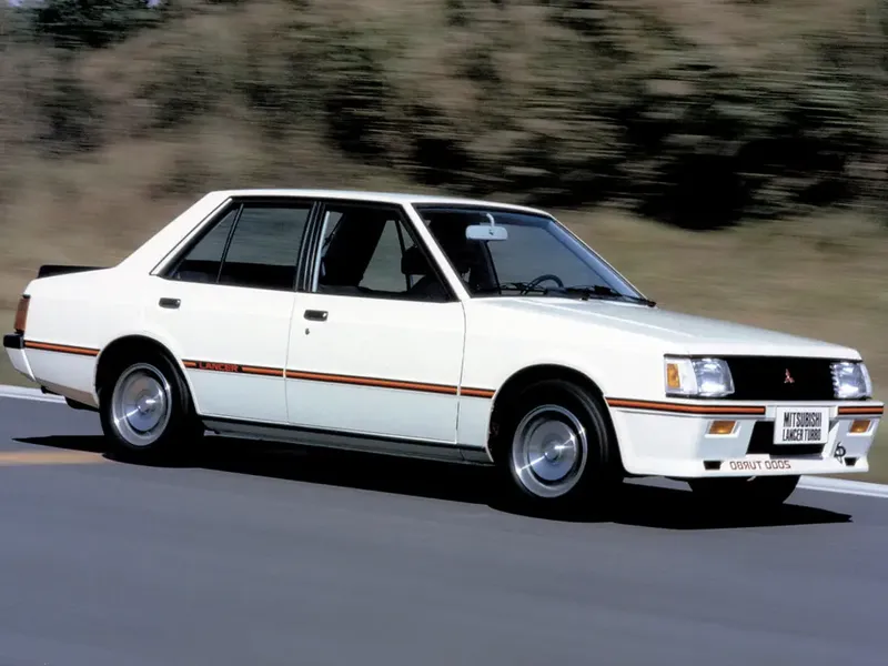 Mitsubishi Lancer 1979, седан, 3 поколение, EX (05.1979 - 11.1987)
