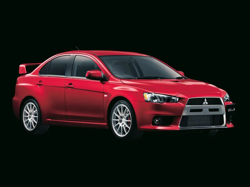 Mitsubishi Lancer Evolution 2007, седан, 10 поколение (10.2007 - 03.2016)