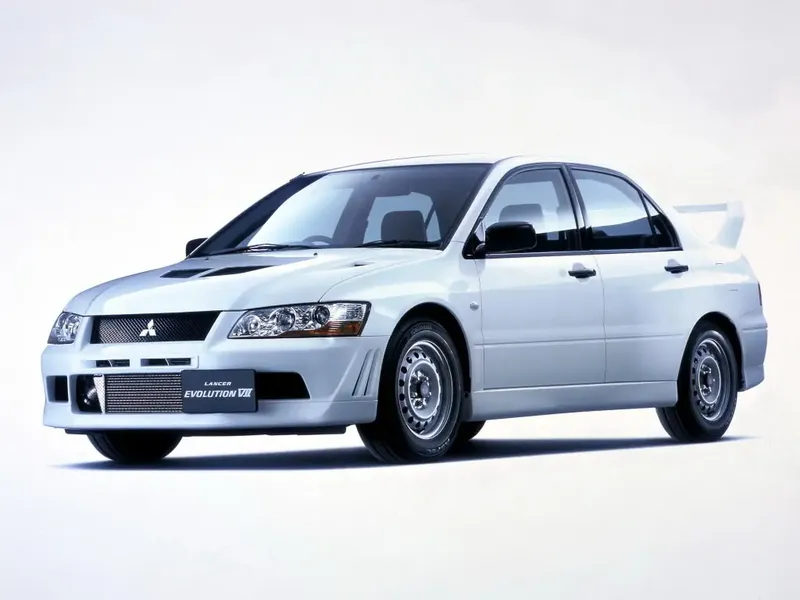 Mitsubishi Lancer Evolution 2001, седан, 7 поколение (02.2001 - 12.2002)