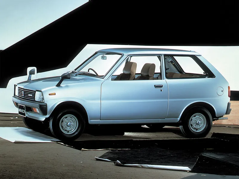Mitsubishi Minica рестайлинг 1981, хэтчбек 3 дв., 4 поколение (09.1981 - 01.1984)