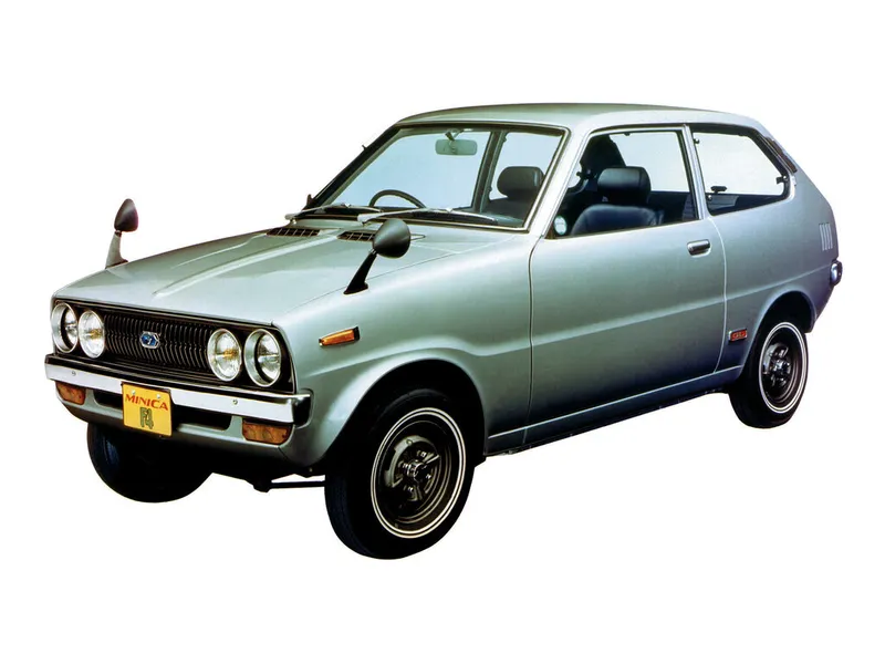 Mitsubishi Minica 1972, хэтчбек 3 дв., 3 поколение (10.1972 - 03.1976)