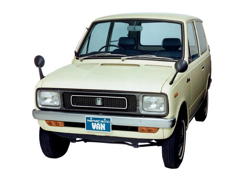 Mitsubishi Minica 1969, хэтчбек 3 дв., 2 поколение (07.1969 - 09.1973)