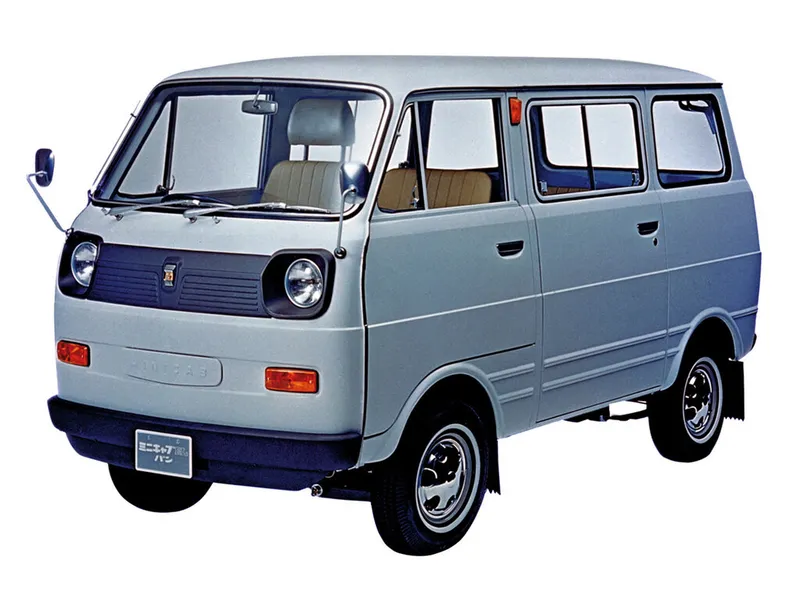 Mitsubishi Minicab рестайлинг 1971, минивэн, 1 поколение (05.1971 - 04.1976)