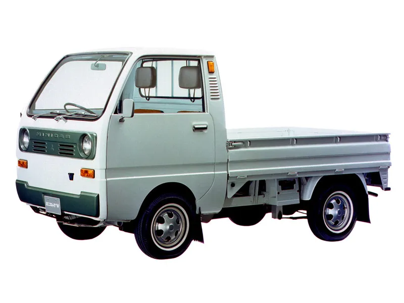 Mitsubishi Minicab рестайлинг 1972, бортовой грузовик, 2 поколение (09.1972 - 08.1973)