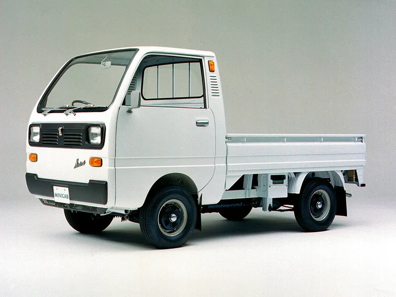Mitsubishi Minicab 1971, бортовой грузовик, 2 поколение (05.1971 - 08.1972)