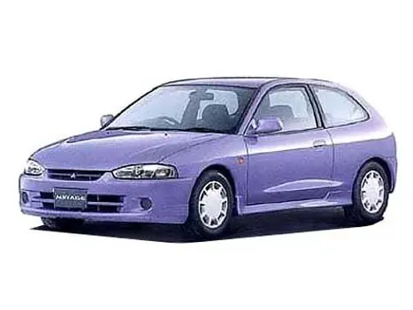 Mitsubishi Mirage рестайлинг 1997, хэтчбек 3 дв., 5 поколение (08.1997 - 10.2000)