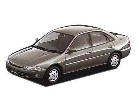 Mitsubishi Mirage 1991, седан, 4 поколение (10.1991 - 12.1993)