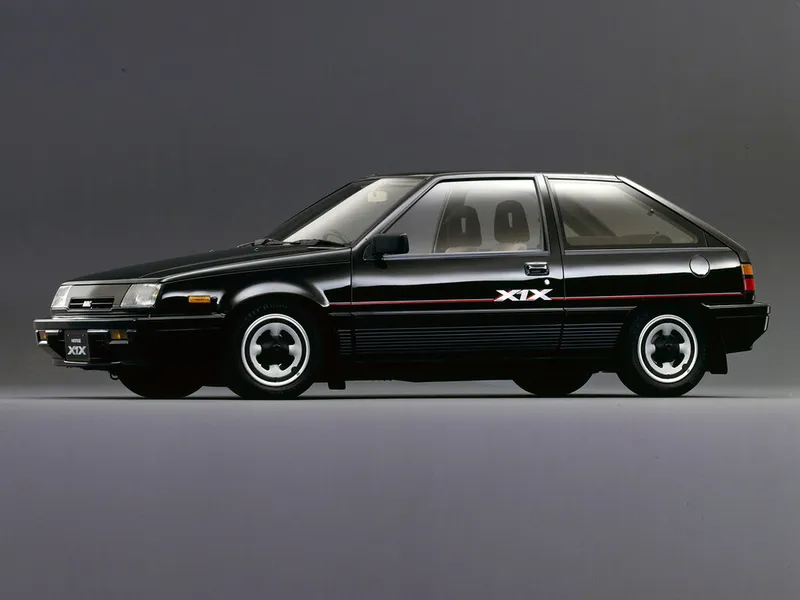 Mitsubishi Mirage рестайлинг 1986, хэтчбек 3 дв., 2 поколение (02.1986 - 10.1987)