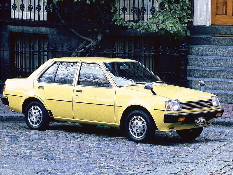 Mitsubishi Mirage рестайлинг 1982, седан, 1 поколение (02.1982 - 09.1983)