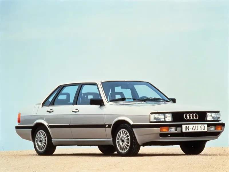 Audi 90 рестайлинг 1984, седан, 2 поколение, B2 (08.1984 - 07.1988)