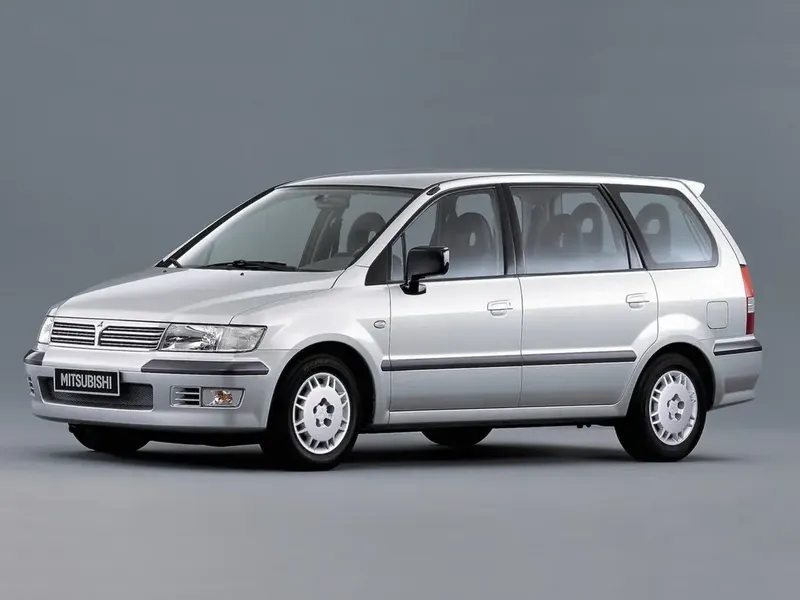 Mitsubishi Space Wagon 1997, минивэн, 3 поколение (03.1997 - 12.2004)