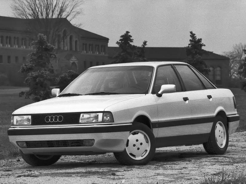 Audi 90 1986, седан, 3 поколение, B3 (09.1986 - 10.1991)