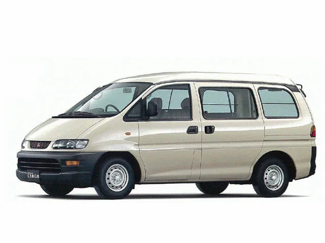Mitsubishi Delica Cargo рестайлинг 1997, цельнометаллический фургон, 4 поколение (07.1997 - 10.1999)