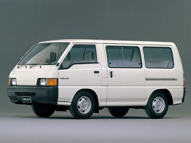 Mitsubishi Delica Van 1986, цельнометаллический фургон, 3 поколение (06.1986 - 07.1988)