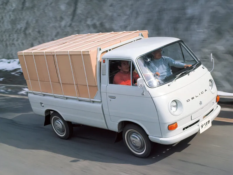 Mitsubishi Delica Van 1968, бортовой грузовик, 1 поколение (07.1968 - 09.1971)