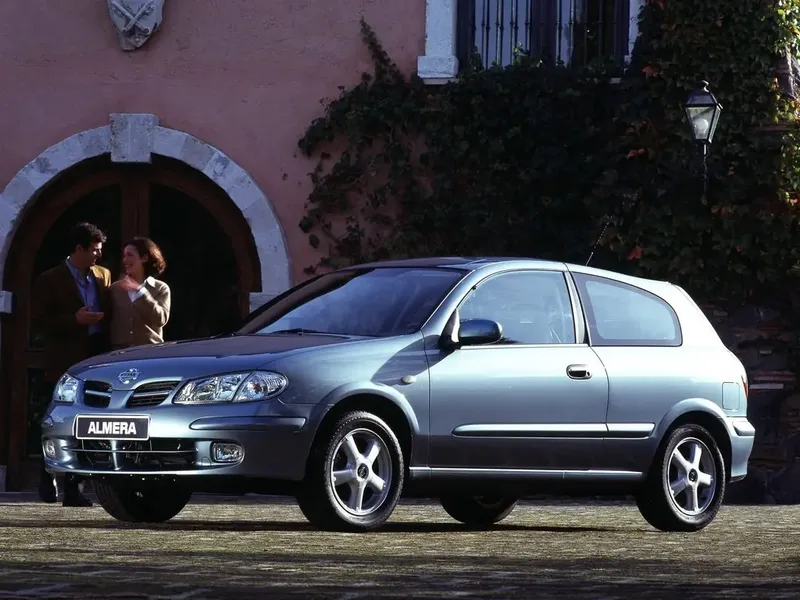 Nissan Almera 2000, хэтчбек 3 дв., 2 поколение, N16 (02.2000 - 10.2002)