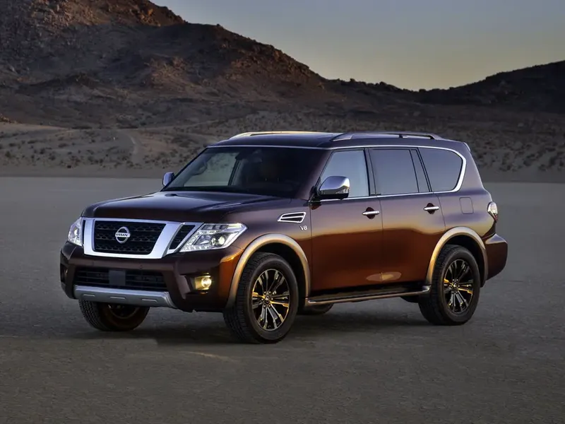 Nissan Armada 2016, джип/suv 5 дв., 2 поколение, Y62 (02.2016 - 12.2020)