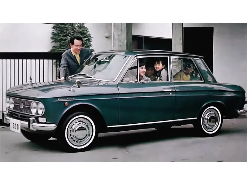 Nissan Bluebird рестайлинг 1964, купе, 2 поколение, 410 (09.1964 - 03.1966)