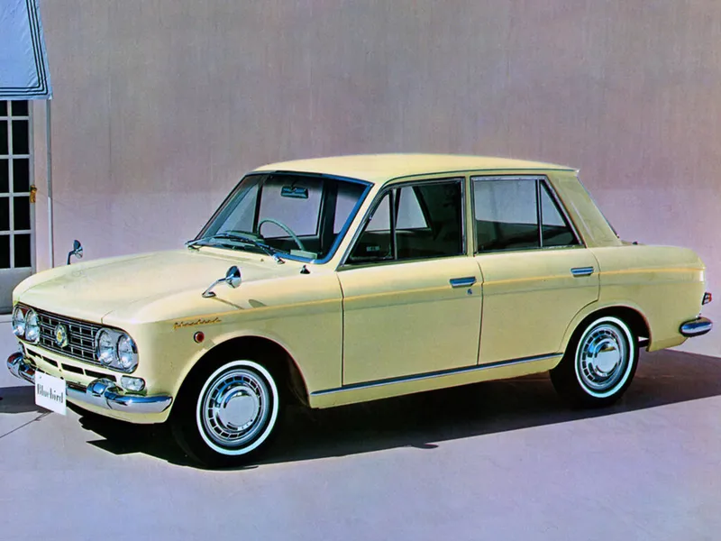 Nissan Bluebird 1963, седан, 2 поколение, 410 (09.1963 - 08.1964)