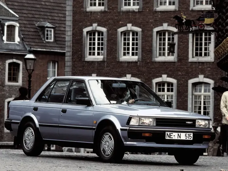 Nissan Bluebird 1984, седан, 7 поколение, U11 (03.1984 - 12.1988)