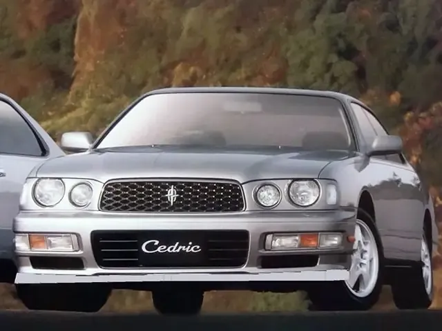 Nissan Cedric рестайлинг 1997, седан, 9 поколение, Y33 (06.1997 - 05.1999)