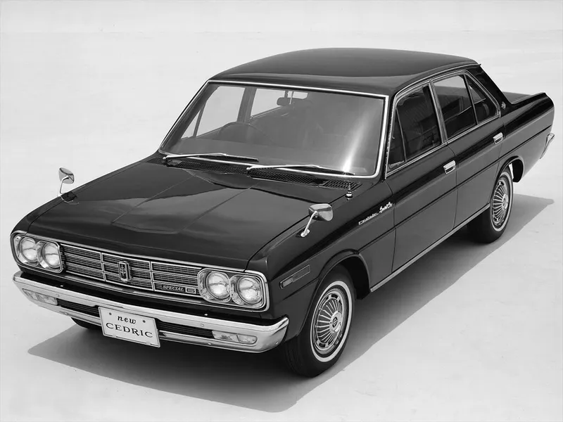 Nissan Cedric рестайлинг 1968, седан, 2 поколение, 130 (09.1968 - 01.1972)