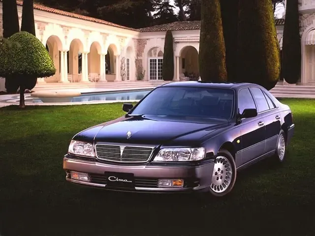 Nissan Cima рестайлинг 1998, седан, 3 поколение, Y33 (09.1998 - 12.2000)