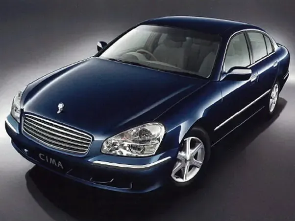 Nissan Cima рестайлинг 2003, седан, 4 поколение, F50 (08.2003 - 01.2008)