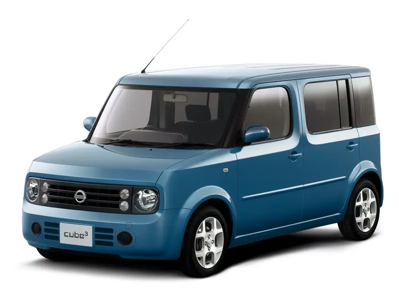 Nissan Cube Cubic рестайлинг 2005, минивэн, 2 поколение, Z11 (05.2005 - 12.2006)
