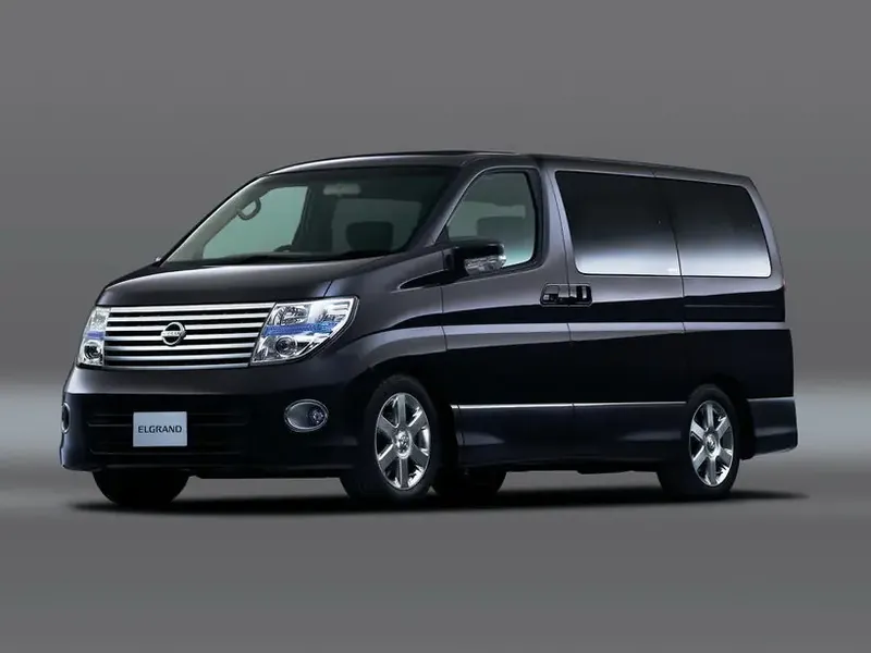 Nissan Elgrand рестайлинг 2004, минивэн, 2 поколение, E51 (08.2004 - 07.2010)