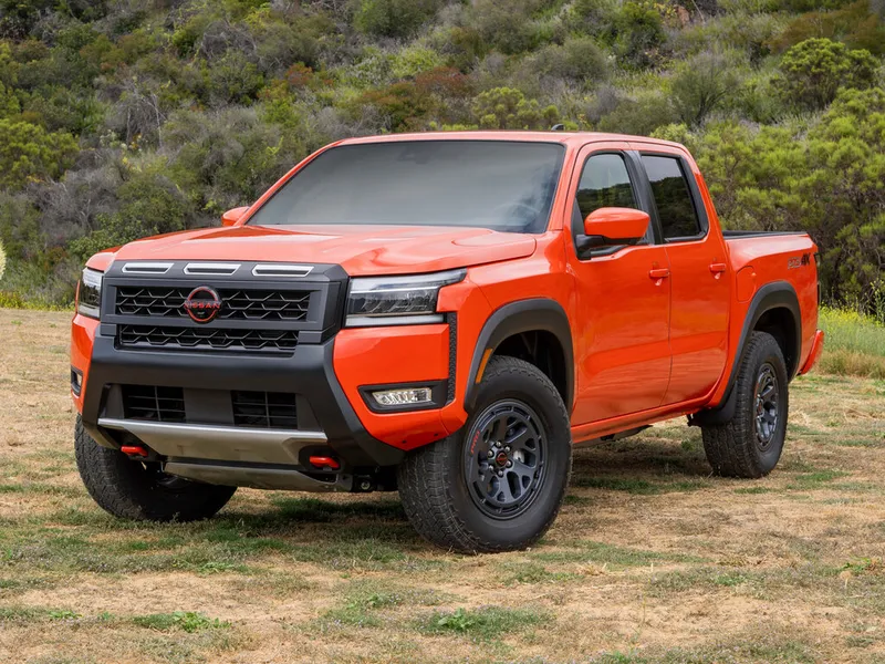 Nissan Frontier рестайлинг 2024, пикап, 3 поколение, D41 (08.2024 - н.в.)