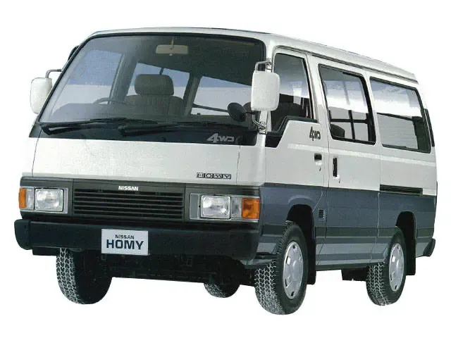 Nissan Homy 1986, автобус, 4 поколение, E24 (09.1986 - 09.1990)