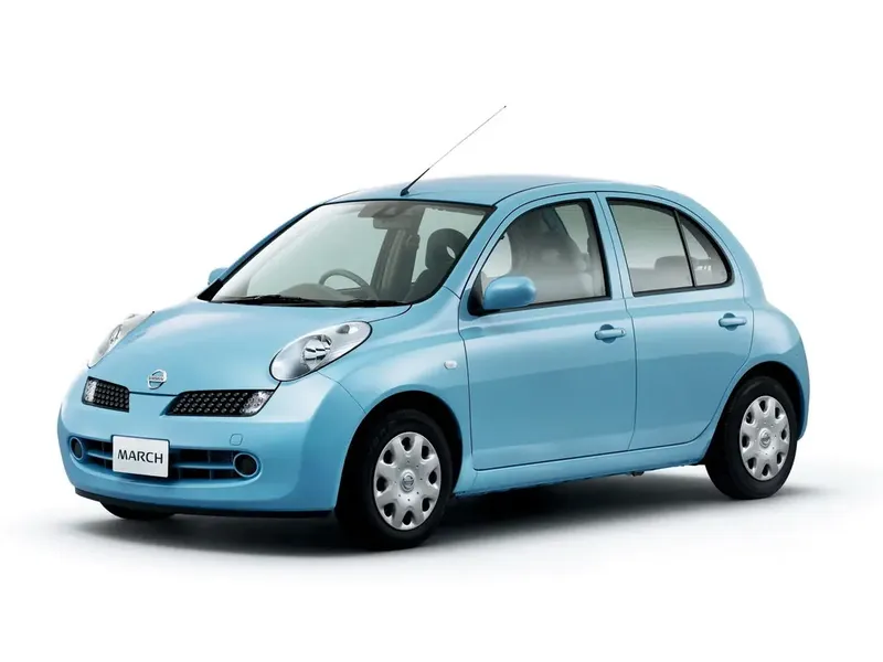 Nissan March рестайлинг 2005, хэтчбек 5 дв., 3 поколение, K12 (08.2005 - 05.2007)
