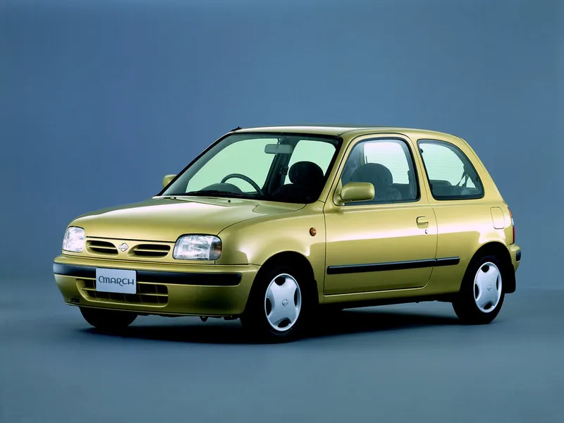 Nissan March рестайлинг 1995, хэтчбек 3 дв., 2 поколение (12.1995 - 04.1997)