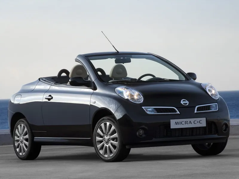 Nissan Micra 2-й рестайлинг 2007, открытый кузов, 3 поколение, K12C (11.2007 - 03.2009)