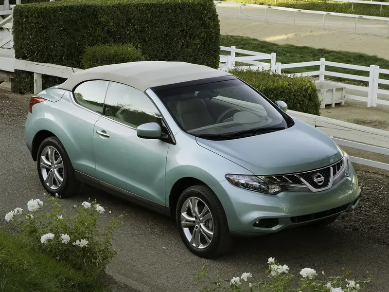 Nissan Murano рестайлинг 2010, открытый кузов, 2 поколение, Z51 (11.2010 - 04.2014)