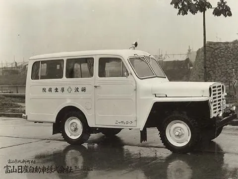 Nissan Patrol 1951, джип/suv 3 дв., 1 поколение, 4W60 (09.1951 - 07.1955)