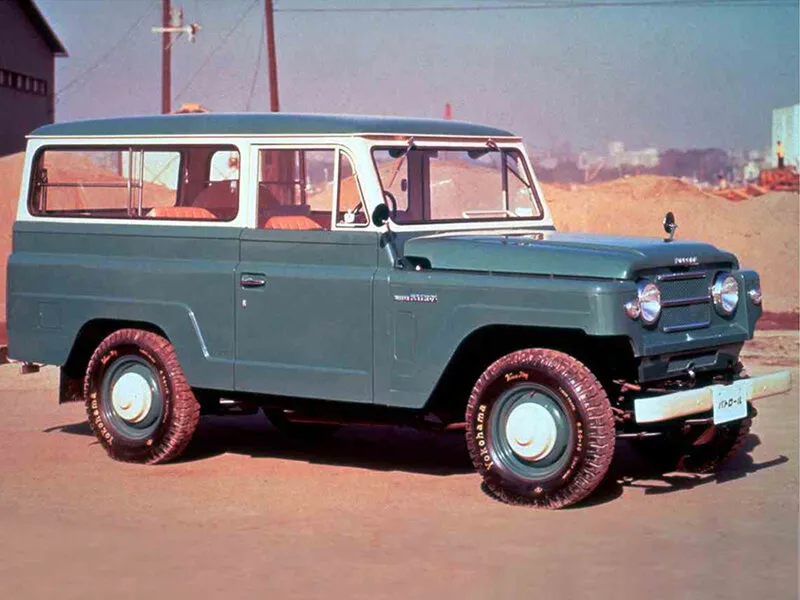 Nissan Patrol 1961, джип/suv 3 дв., 2 поколение, 60 (07.1961 - 05.1980)
