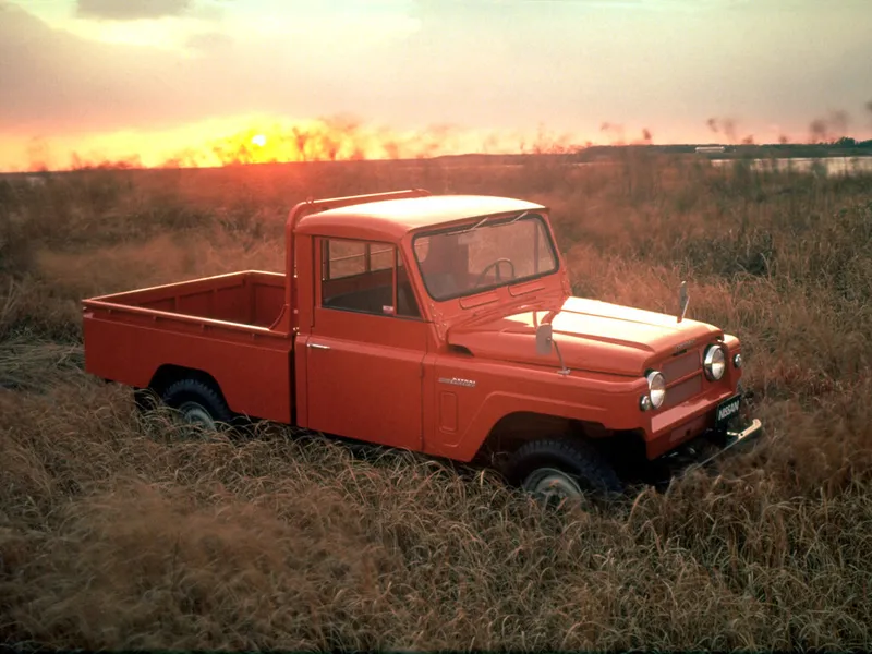 Nissan Patrol 1960, пикап, 2 поколение, 60 (10.1960 - 12.1984)