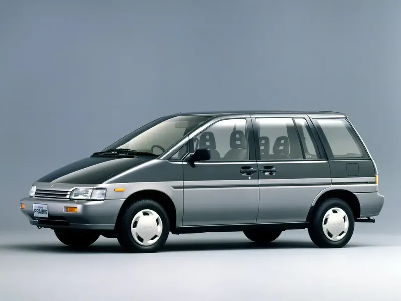 Nissan Prairie 1988, минивэн, 2 поколение, M11 (09.1988 - 07.1995)