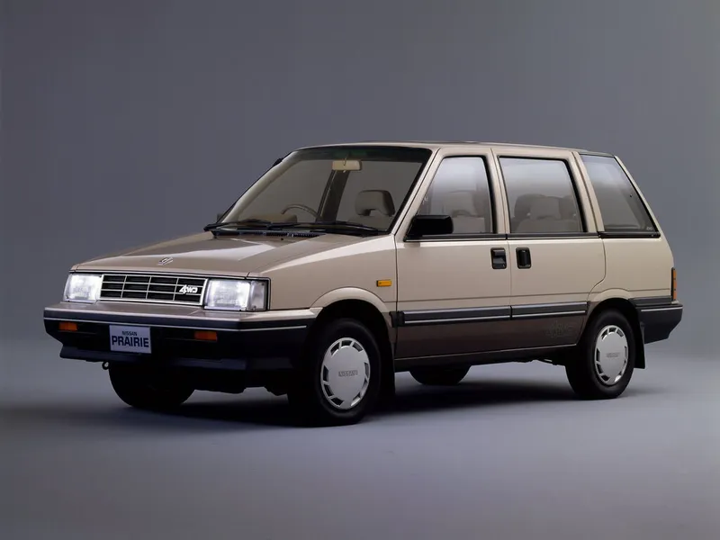 Nissan Prairie рестайлинг 1985, минивэн, 1 поколение, M10 (01.1985 - 08.1988)