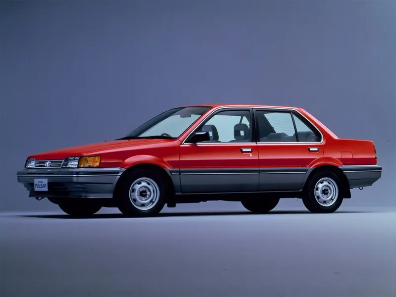 Nissan Pulsar 1986, седан, 3 поколение, N13 (05.1986 - 03.1988)