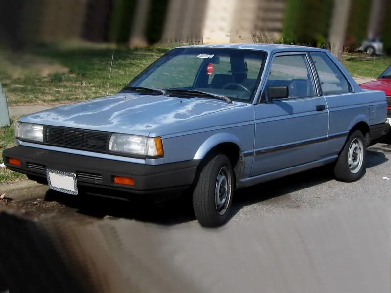Nissan Sentra 1986, купе, 2 поколение, B12 (05.1986 - 10.1990)