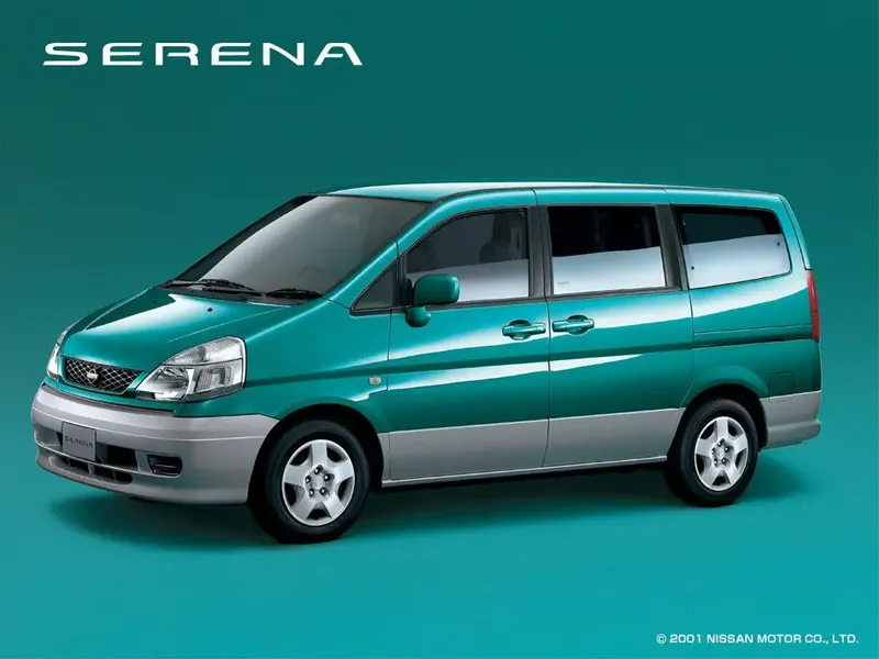 Nissan Serena 1999, минивэн, 2 поколение, C24 (06.1999 - 11.2001)